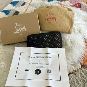 Christian Louboutin W /COA WALLET